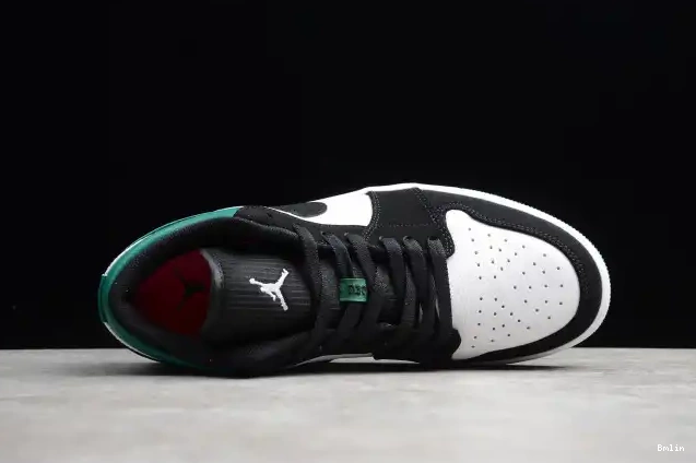 Bmlin Jordan Low Mystic Green White Air Black 1 553558-113 0601